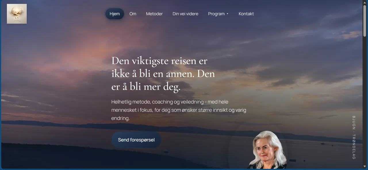 LOSA Vekst & Velvære — nettsted for coaching og veiledning i Bjugn